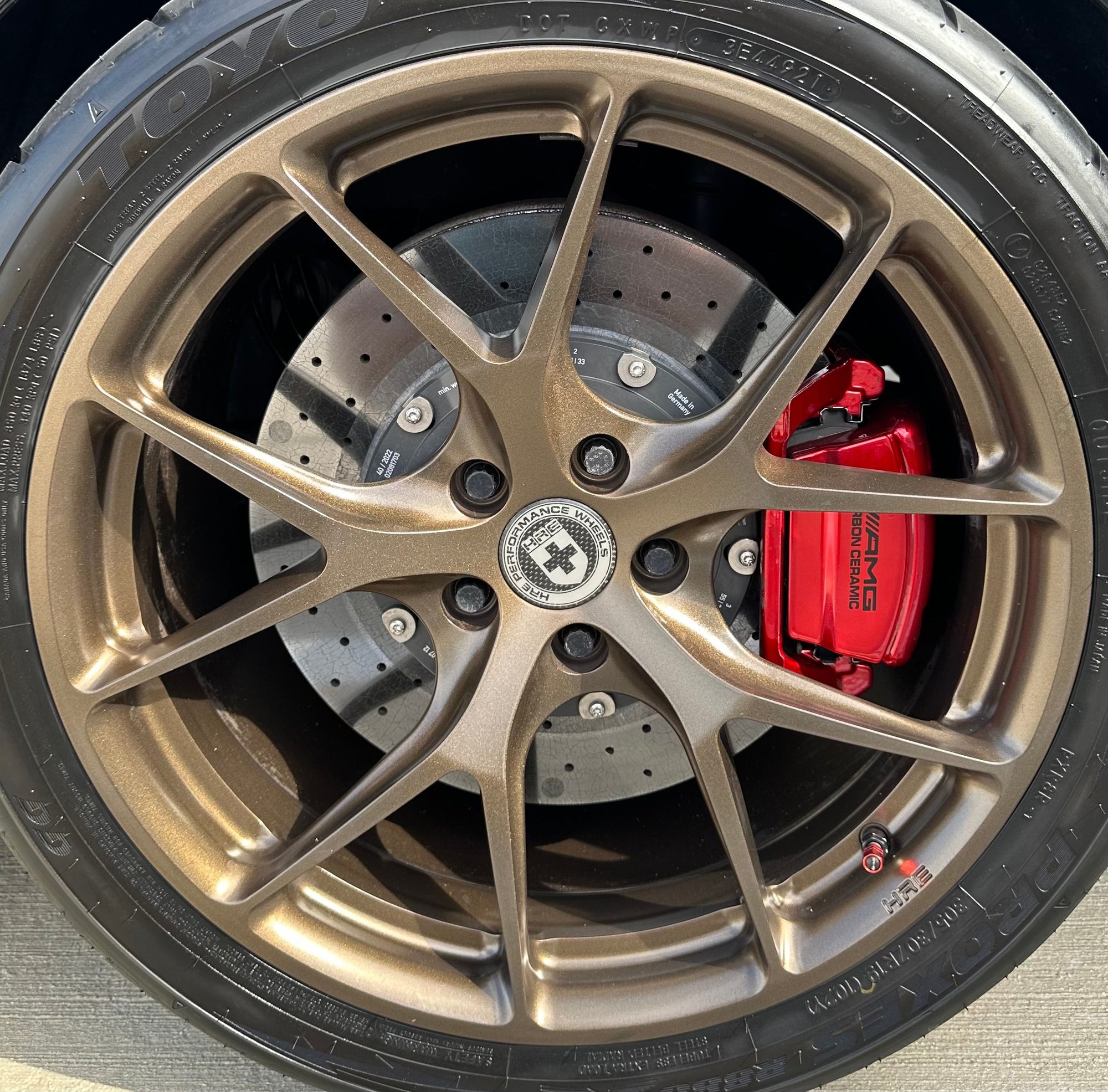 Steering/Suspension - Mercedes AMG GTR GT GTC C63 GLC63 E63 GT63 Carbon Ceramic Rotors Front & Rear - Used - 2016 to 2025 Mercedes-Benz All Models - Dallas, TX 75088, United States