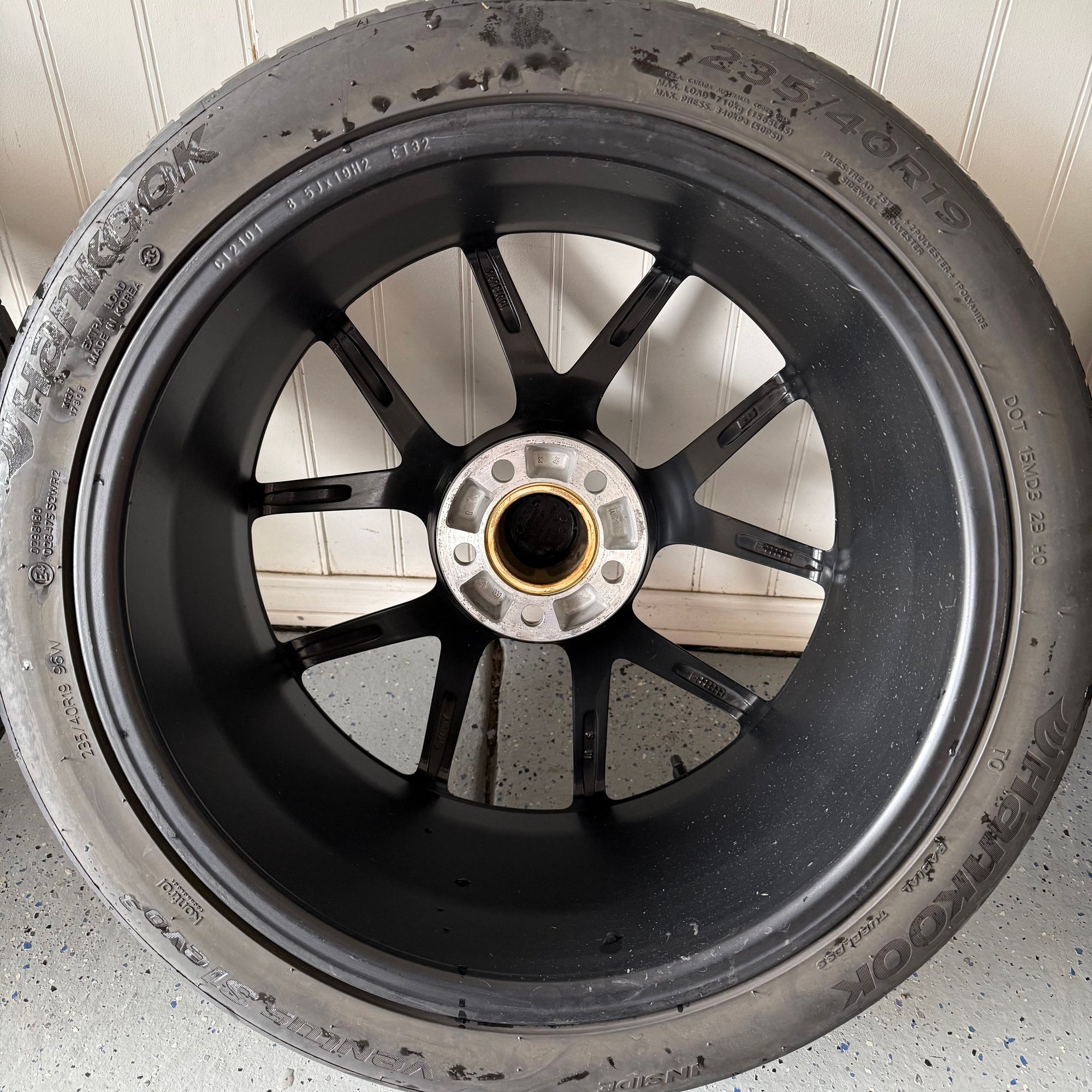 Wheels and Tires/Axles - BBS CI-R 19 inch staggered wheels tires taken off 2019 C63S matte black with polished - Used - 2015 to 2022 Mercedes-Benz C-Class - Aurora, CO 80016, United States