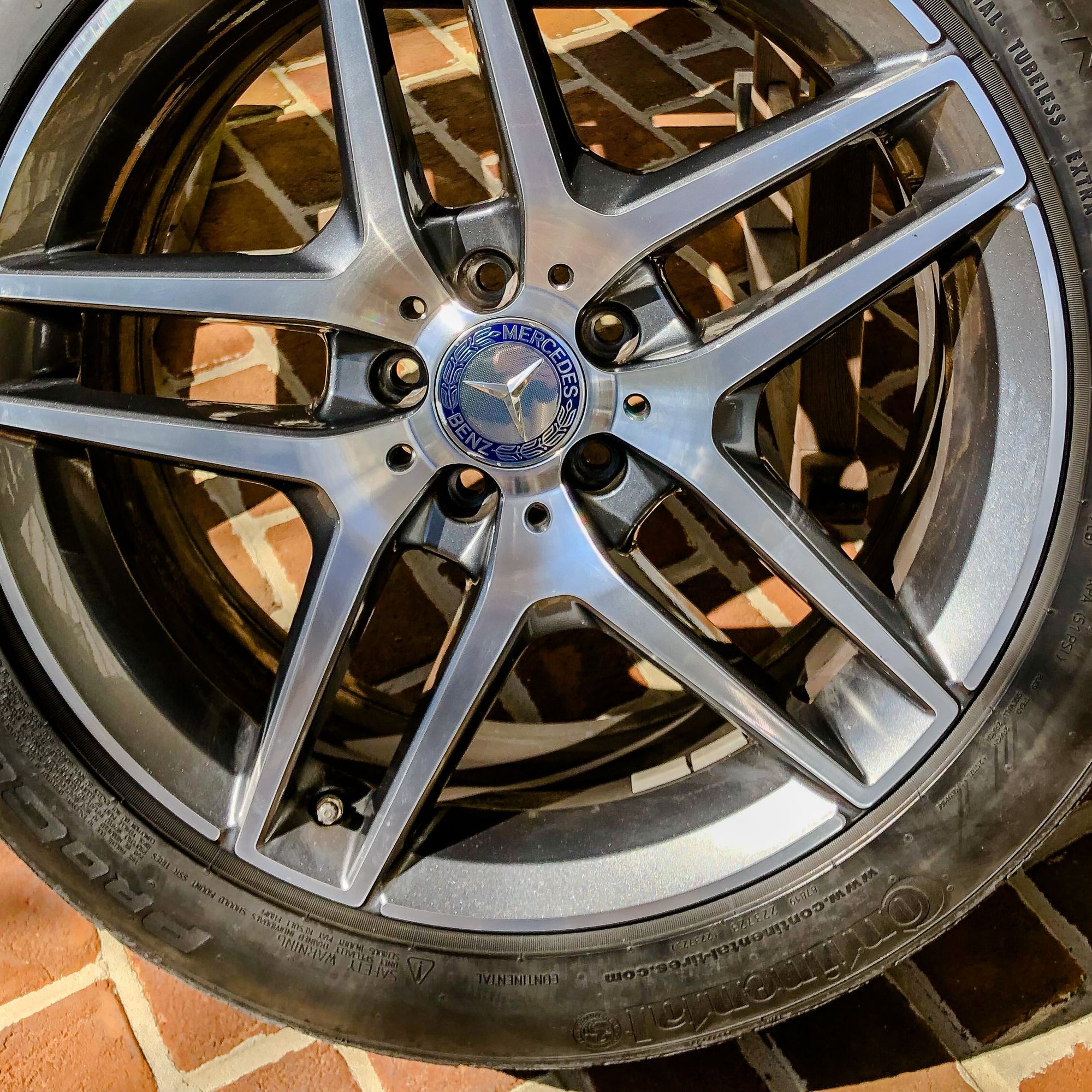 Wheels and Tires/Axles - Mercedes OEM AMG 19" w/ Conti SSR all-season - set of four - stock staggered fitment - Used - 2015 Mercedes-Benz S550 - Annapolis, MD 21401, United States