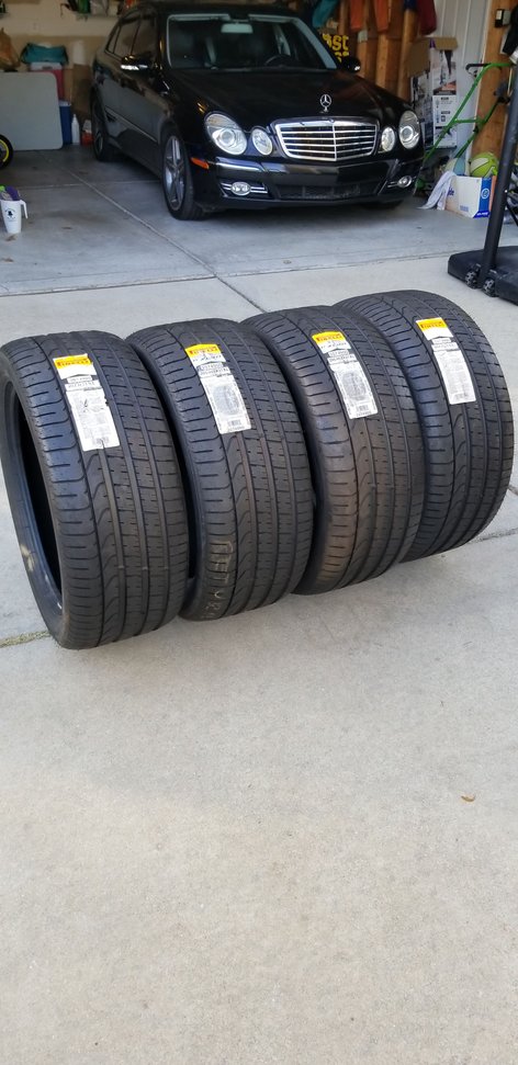Wheels and Tires/Axles - Set of 4 New Pirelli P Zero 295/40zr21 111y - New - 2007 to 2018 Mercedes-Benz GL550 - John's Island, SC 29455, United States