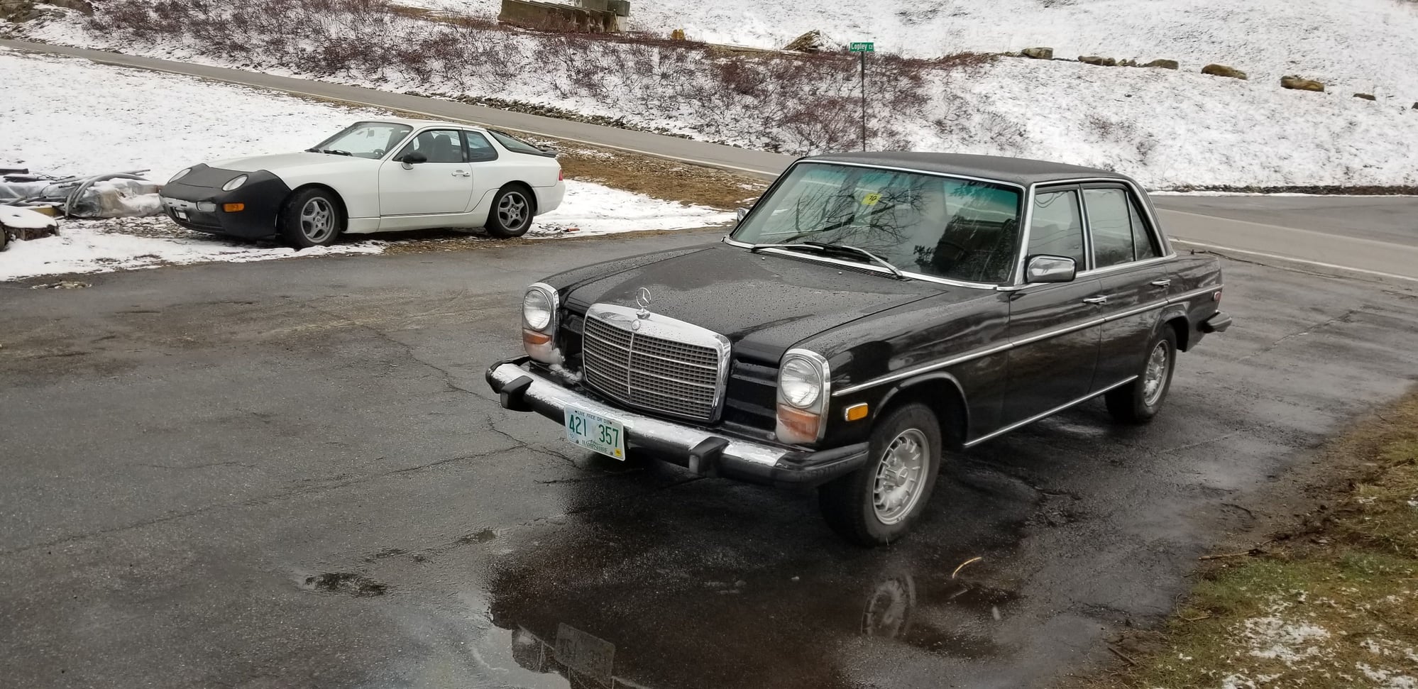 1975 Mercedes-Benz 240D - 1975 240D nice condition in storage 15 years - Used - VIN WDB11511710076563 - 93,000 Miles - 4 cyl - 2WD - Manual - Sedan - Black - Auburn, NH 03032, United States