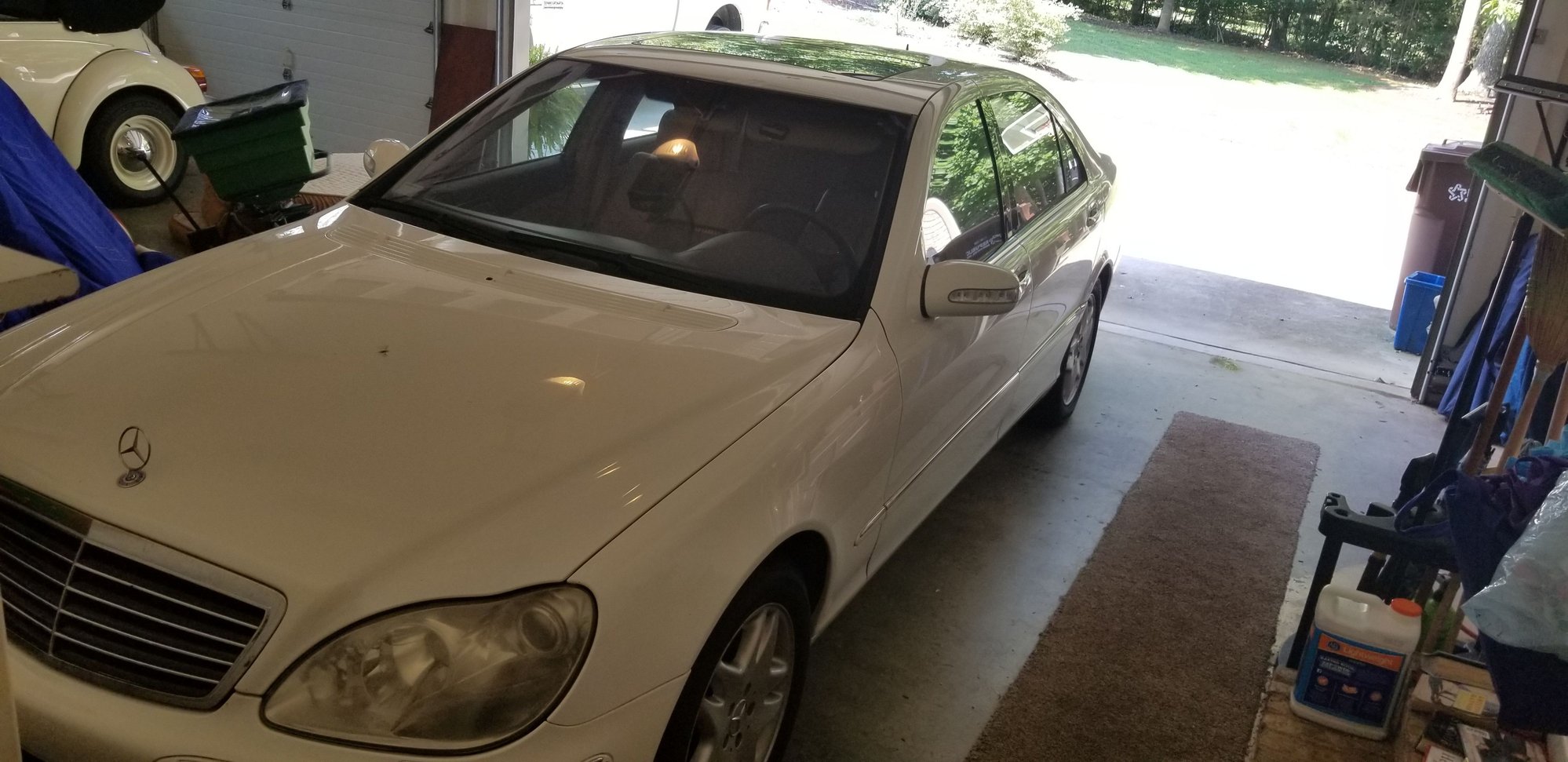 2003 Mercedes-Benz S500 - 03 Mercedes S500 - Used - VIN WDBNG75J93A317879 - 137,000 Miles - 8 cyl - 2WD - Automatic - Sedan - White - Burlington, NC 27215, United States