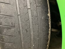 Right front tire