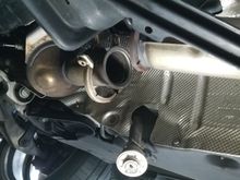 Disconnected exhaust