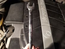 Used this wrench to pry off some of the stubborn plug wires.