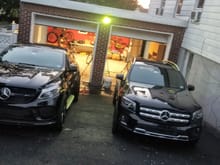 My 2019 GLE 43 AMG Coupe and my 2020 GLB 250