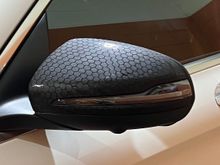 Honeycomb textured  vinyl wrap