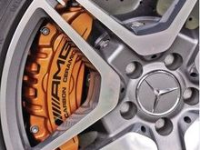 burnt bronze / orange painted calipers