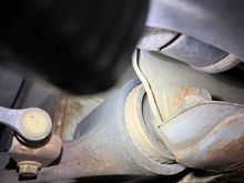 Control arm bushing right 