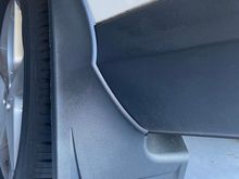 Driver side, genuine MB rear flap