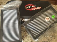 AFe Pro Dry S filters arrived.