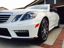My new toy. 2012 AMG E63 With P30, Full OEM AMG CF interior and exterior trims. Lowering it would be my first mod. I like these wheels so just need low profile tires.