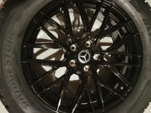 Got another set of rims from Tire Zone. This set of rims mounted with Winter Tire. Blizzard DMV2 