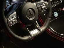 2019 AMG steering wheel