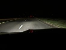 Low driver’s side headlight