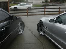 both cars are rolling on ISS Forged 20&quot;