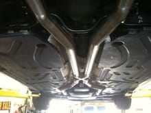 True Dual
2nd Cats/Resonator Delete
Magnaflow X-pipe
2.5&quot; SS Piping
CLK63 Black Series Rear Sway Bar
