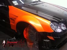 CLK63 Black Series Matte Orange 4