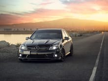 c63 black frontside