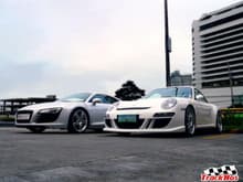 R8 and 997 GT2
