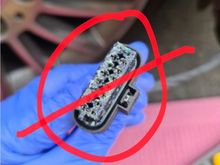 soaked connector at the front bumper harness