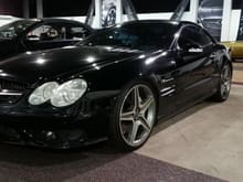 2003 SL55 with coilover conversion