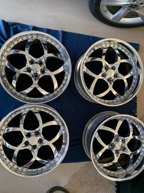 Wheels and Tires/Axles - Set of Maya LTD Rims 20x10 5x112 ET 40 - Used - Fayetteville, NC 28306, United States