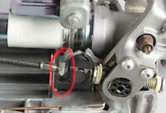 nut self tightens to jam mechanism 