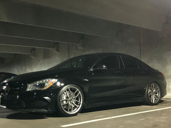 Wheels installed 