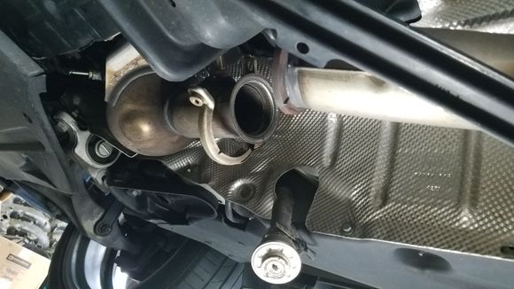 Disconnected exhaust