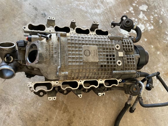E55 Original Supercharger (131,000 miles) (Pulley not included unless you got an offer)