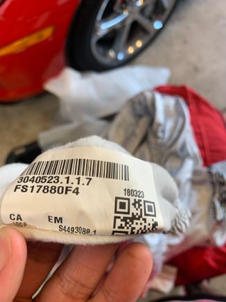 This is the tag on it.  