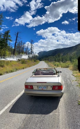  Etic pano with a camper passing.