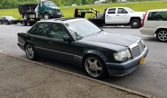 92 - Blue-Black w/grey Int, needs euro headlights, paint, headliner and wheels. Mechanical and electrical all redone.