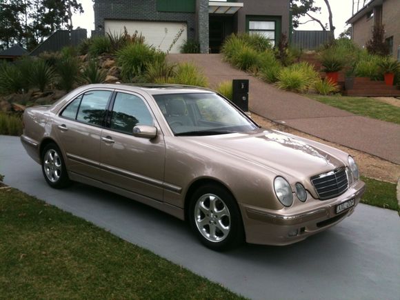 2002 E320 purchased for AUD16,000 in 2015 with just 43,000 genuine Km on the clock.  Immaculate ! Drives like a dream and returns 8l per 100KM on the open road !!