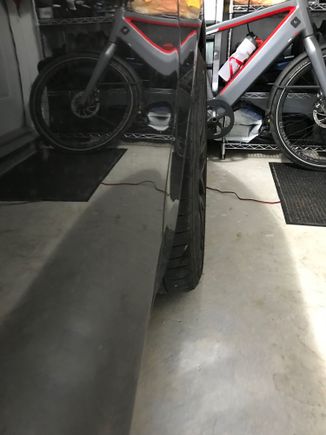 Rear Wheel with 15mm H&R spacer