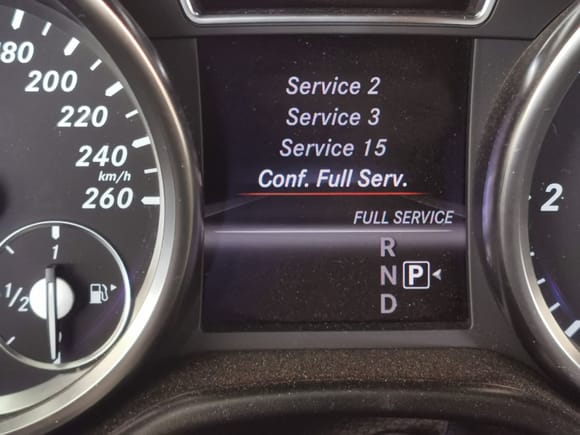No idea what service 2 , 3 , 15 means.... I am just doing an oil change.....