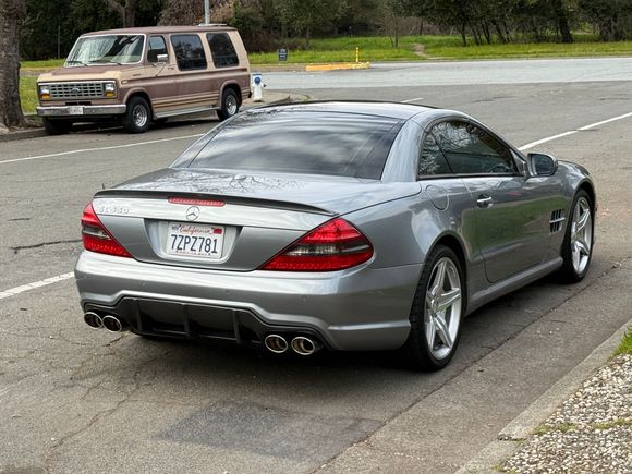 Added a AMG style lip spoiler, JPM carbon rear diffuser, AMG style quad tips and a muffler delete.