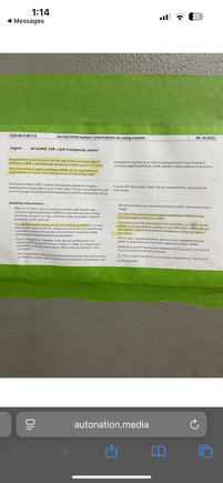 This is actually posted right inside the door to their shop.