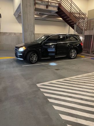 About to chrome delete the GL 63 AMG.