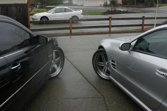 both cars are rolling on ISS Forged 20&quot;