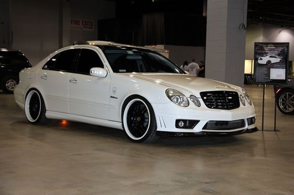 Eurocharged E55 at Tuner Galleria Chicago!  Won best MB