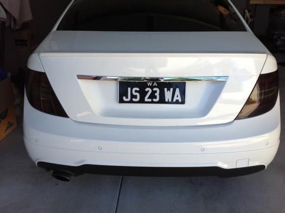 Current Trendz Perth ~ Removal of all rear badges , at painters to be done in Black gloss .
Pictures to follow ...
