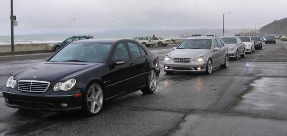 Ocean Beach Parking Lot in San Francisco, Caifornia