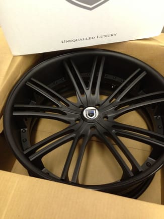New wheels when they first arrived at PTAP
