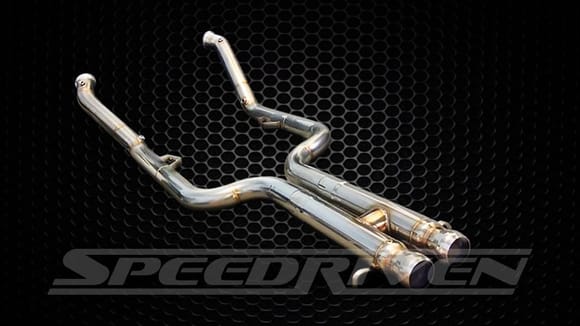 Speedriven Downpipes for W221 and W216.