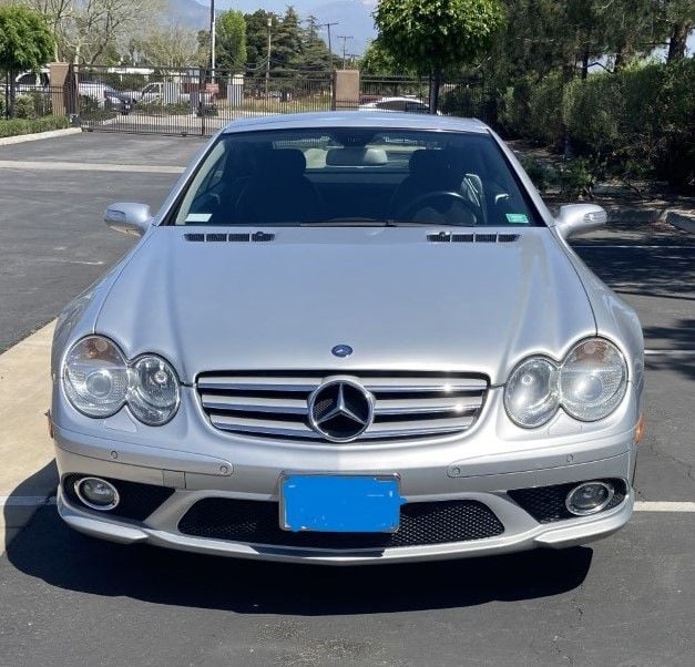 2008 Mercedes-Benz SL550 - My Toy - Used - VIN WDBSK71F38F138296 - 75,200 Miles - 8 cyl - 2WD - Automatic - Convertible - Silver - San Bernardino, CA 92411, United States