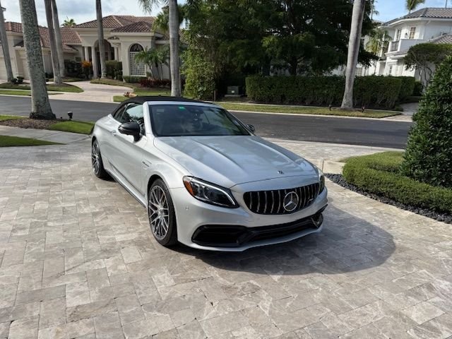 2021 Mercedes-Benz C-Class - PRISTINE 2021 C63S CABRIOLET  ***ONLY 3,700 MILES*** - Used - VIN 2021 AMG C63s Cab - 3,700 Miles - 8 cyl - 4WD - Automatic - Convertible - Silver - Boca Raton, FL 33496, United States