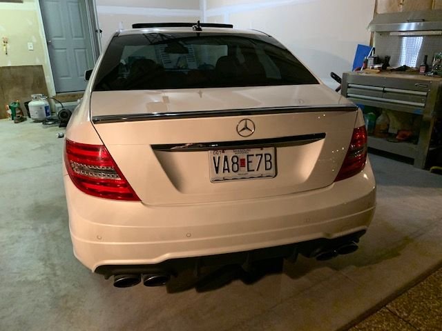 2013 Mercedes-Benz C63 AMG - FS 2013 C63 P31 AMG Sedan - Diamond White - Red leather Single Tone Interior 37Kmiles - Used - VIN WDDGF7HB8DA775762 - 37,000 Miles - 8 cyl - 2WD - Automatic - Sedan - White - St Charles, MO 63304, United States