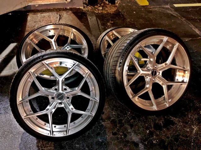Wheels and Tires/Axles - FS: Brixton Forged PF7 Brused MINT AMG GT/GTS/SLS - Used - 2016 to 2019 Mercedes-Benz AMG GT - Fort Lauderdale, FL 33301, United States